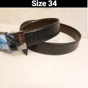 Robert Graham Garrison Reversible Belt sz 34 Mens